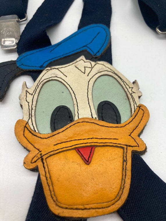 VTG Walt Disney Productions Donald Duck Suspenders