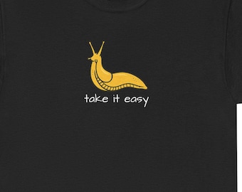 Banana Slug Graphic Tee: Funny Unisex T-Shirt, Santa Cruz NorCal Design