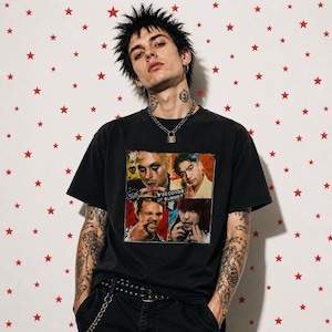 Koszulka 5 Seconds of Summer Punk, koszulka z grafiką 5SOS, koszulka zespołu Pop Punk, awangardowa odzież uliczna, bawełniana koszulka unisex, koszulka w stylu alternatywnym zdjęcie 1