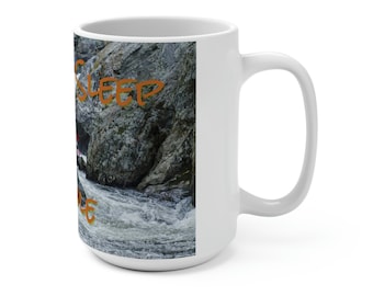 Eat - Sleep - Paddle - Ceramic Coffee Mug 15oz