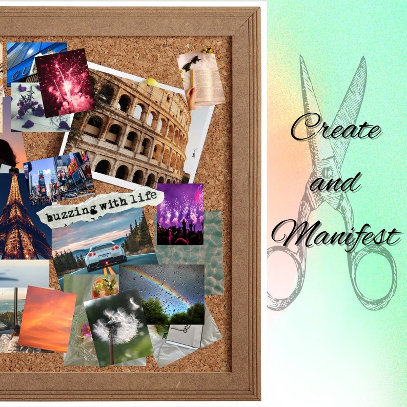 2024 Vision Board Printable Photos Kit 1000 Vision Board Etsy UK