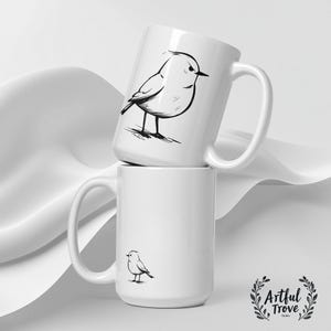 Taza de pájaro gruñón