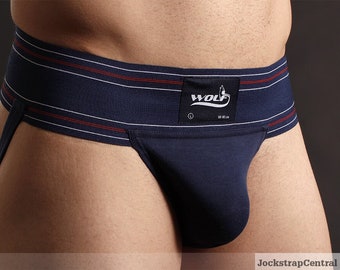 Wolf Athletic Supporter  (Blue)