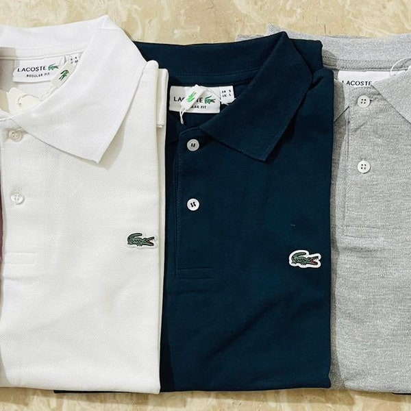 Lacoste Comfortable Short sleeve Polo shirts For Mens