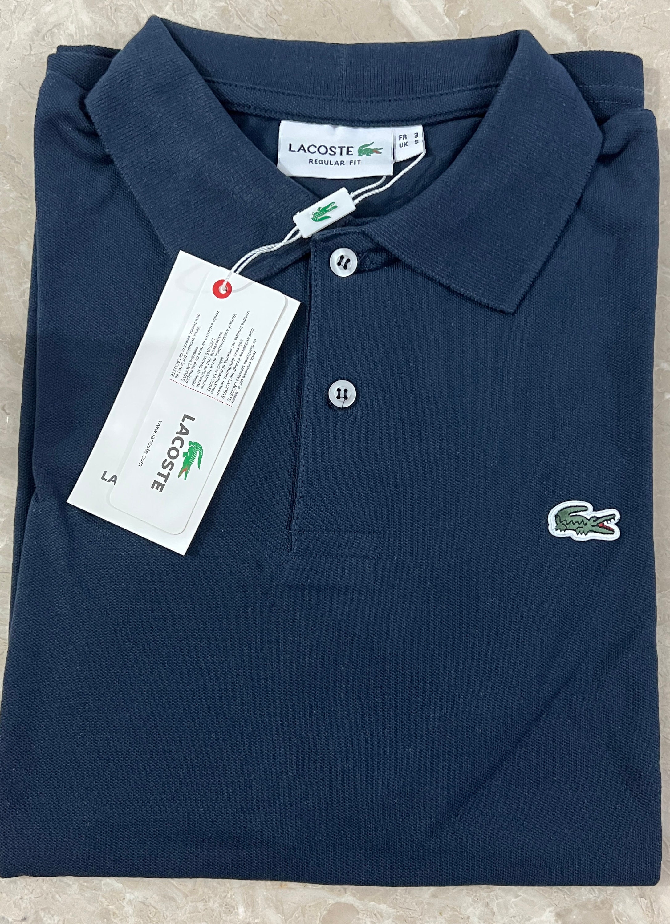 Lacoste Comfortable Short Sleeve Polo Shirts for Mens - Etsy UK