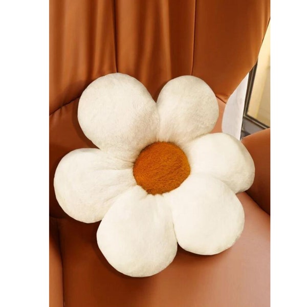 Flower Shaped Pillow Etsy
