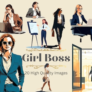 Cliparts Frau Boss Clipart Clipart Büro und Mode Clipart Frau Clipart Clipart Femininen Stil Clipart Arbeit von zu Hause aus