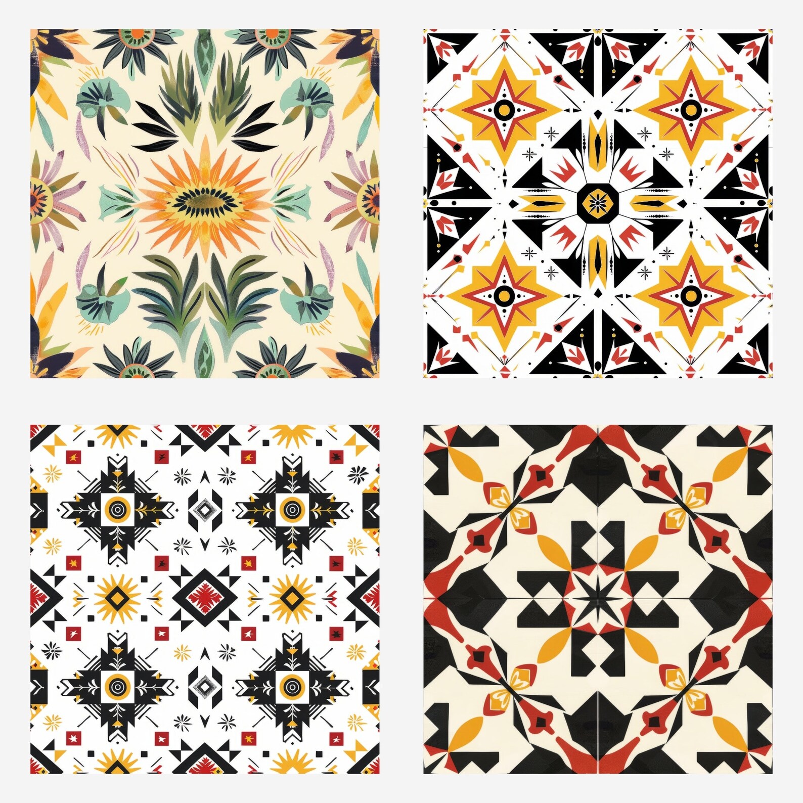 Obo Pattern Native American Seamless Digital Paper Patterns | Printable Boho ...