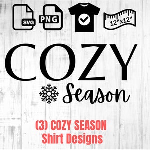 Gemütliches Saison Shirt Design Sublimation | Png | Aufdruck |Frohe Weihnachten Aufdruck | Winter-Svg | Winter Saison svg