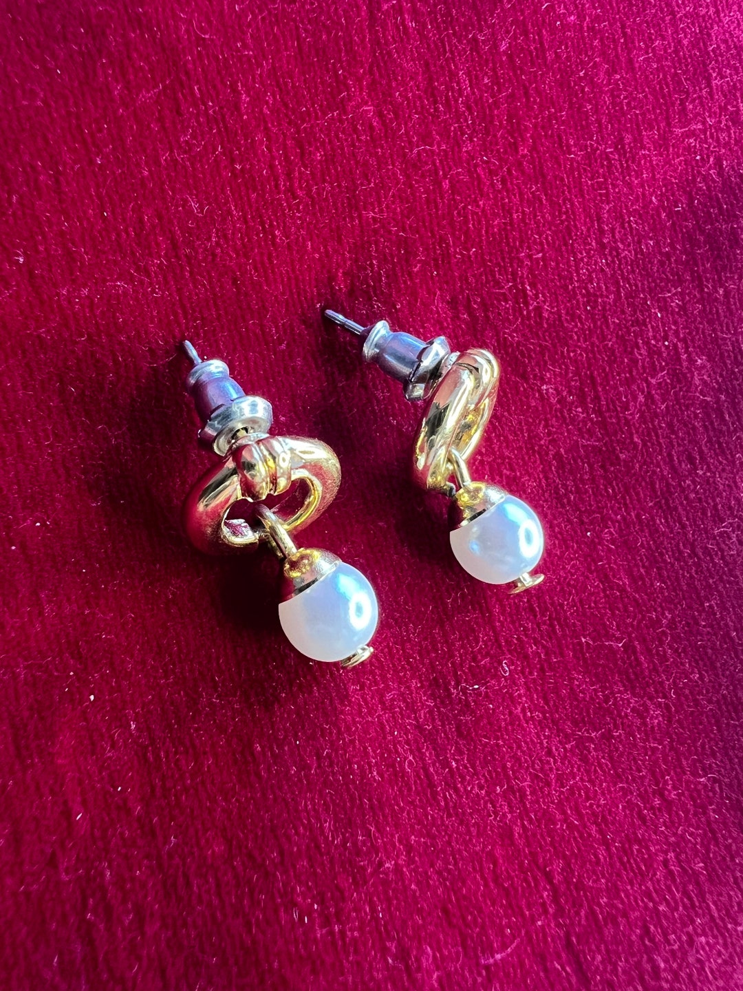 Pearl Drop Earrings - Etsy