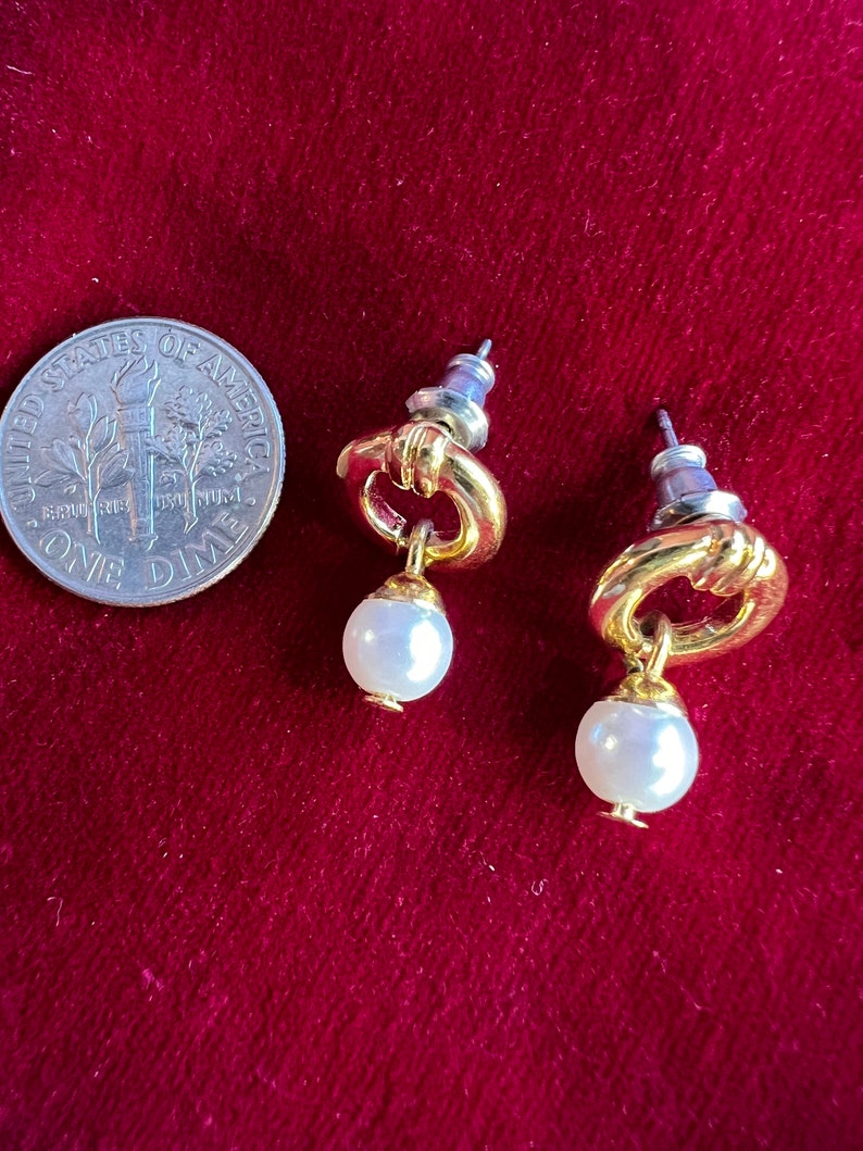 Pearl Drop Earrings - Etsy