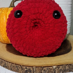Crochet Red Blood Cell Plushie