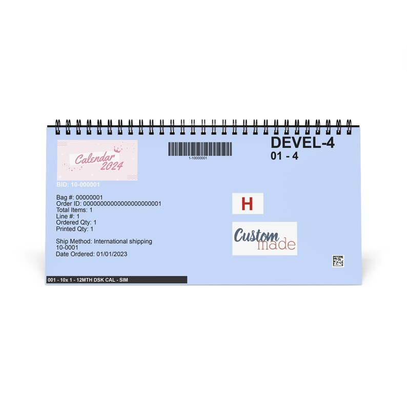 2024 Calendar 2024 Desktop Calendar With Drink Menu 2024 Calendar Pink