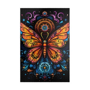Retirement Gift Butterfly Puzzle  500 piece Puzzle 1000 pieces Unique Adult Puzzle for Brain Teasers