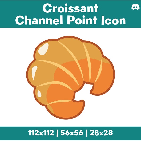 Croissant Channel Point Icon for Twitch