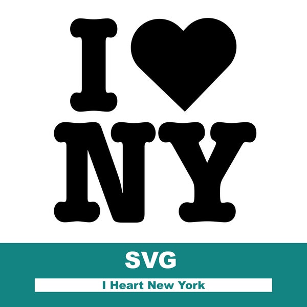 I Heart New York SVG for Cricut | svg | png | jpg | eps