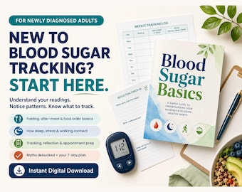 A1C Made Simple – 90-Day Diabetes Lifestyle Guide with Habit Trackers, Progress Journal & Doctor Prep