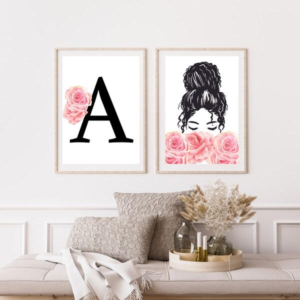 Teen Girl Wall Art Etsy