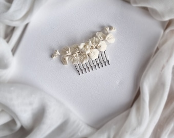 Braut Haarkamm mit Blättern, Hochzeit Haarkamm, Braut Kopfschmuck, Hochzeit Haarschmuck, Hochzeit Haarschmuck, Braut Tiara, Braut Haarschmuck