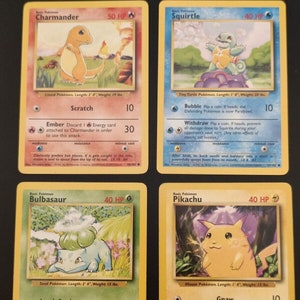 Vintage Pikachu - Base Set - 58/102 - Pokemon Card - EXC / Near