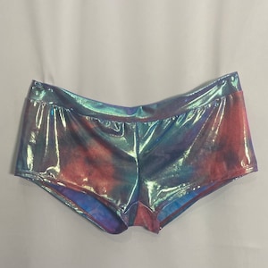 Metalic Booty Shorts