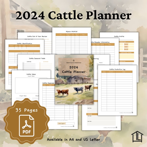 Cattle Record Book, Cattle Log Book, Cattle Farm, Cattle Records, Homestead Planner, Livestock Management, Farm Management, Homestead Tools