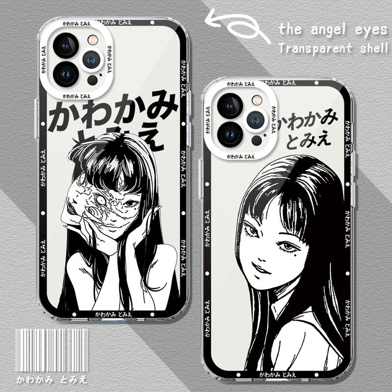 anime girl with scary eyes, t-shirt , phone cases | iPad Case & Skin