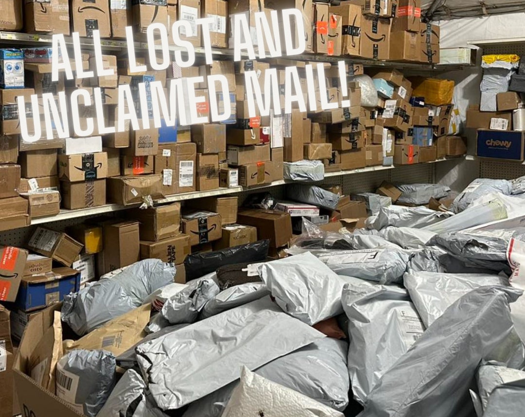 Lost and Unclaimed Mail Mystery Boxes Etsy