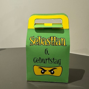 Coffret de peinture Ninjago, station de peinture, sac de fête, coffret cadeau d'activités pour les anniversaires des enfants