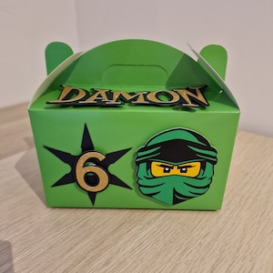 Coffret de fête Ninjago cadeau anniversaire enfant lot de 6