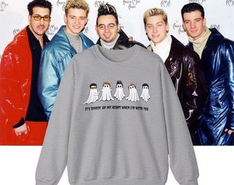 NSYNC Halloween Crewneck Sweatshirt - NSYNC shirt - NSYNC