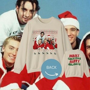 NSYNC Christmas Sweatshirt - Nsync Shirt - Nsync Christmas Shirt