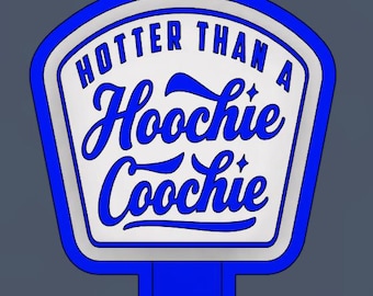 Hoochie Coochie 3D Print Freshie Mold Housing STL file