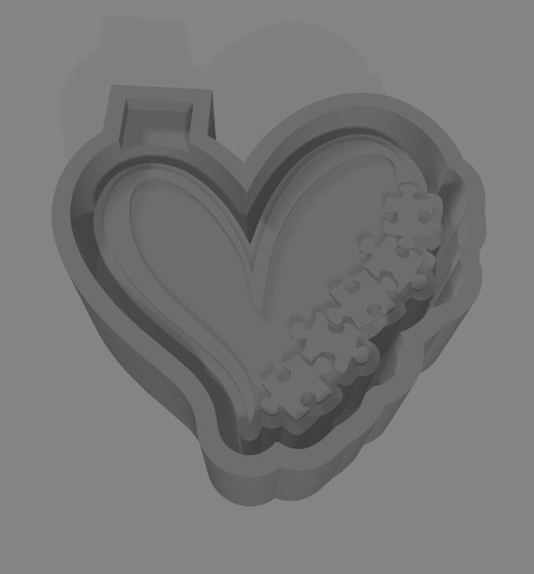 Autism Awareness Freshie Blank for Molding 3D Printer File STL. Etsy