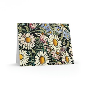 Daisy Greeting cards | Thank you Notes | Flower Stationary | 8 cards with white envelopes