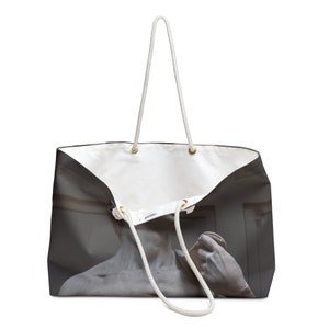 Up Close and PERSONAL Statue of David Weekender Bag (See Reverse lol)