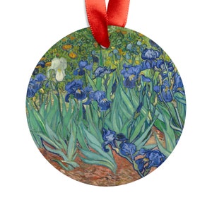 Double Masterpiece Art Ornament Two Sided Acyrlic Ornament with Ribbon