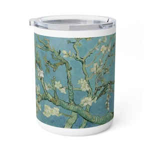 Van Gogh Almond Blossom Insulated Coffee Mug, 10oz