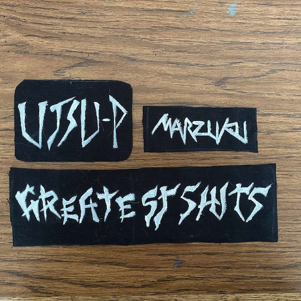 Custom Paint Punk Band Patch