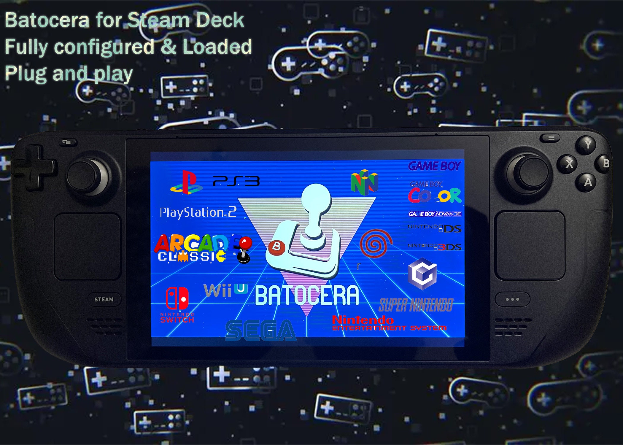 Steam Deck Batocera 1TB Micro SD Card Over 13000 Retro Games photo