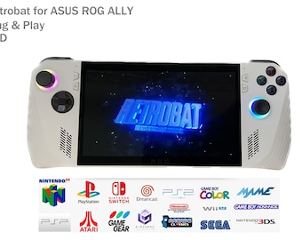 Asus ROG Ally Retrobat System 2TB SSD 2.5' Hard Drive Retro Game Boot Expansion Upgrade Retro Game Emulation