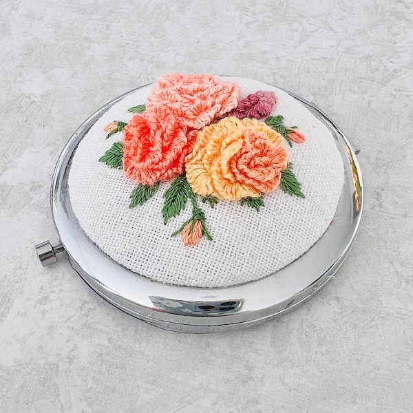 Mirror Embroidery Etsy
