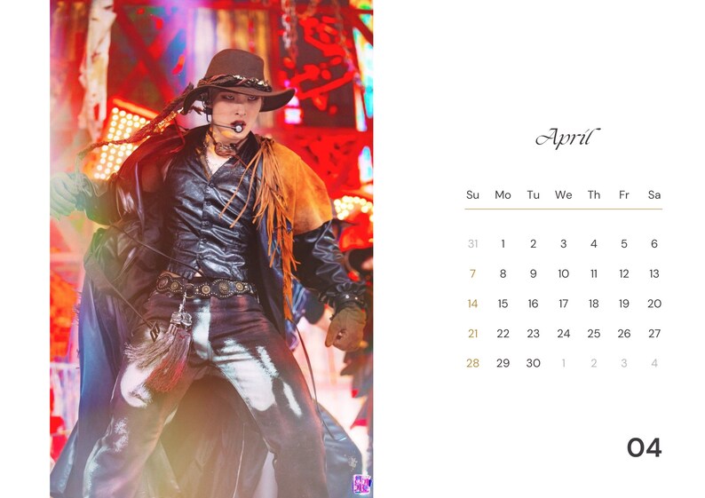 Ateez 2024 Digital Calendar / 14 Page Calendar / Kpop Merch / Instant