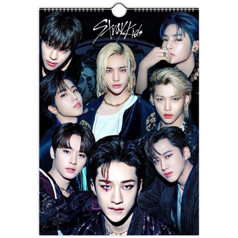 Stray Kids 2024 Calendar / 12 Month Calendar / Kpop Merch / NOT