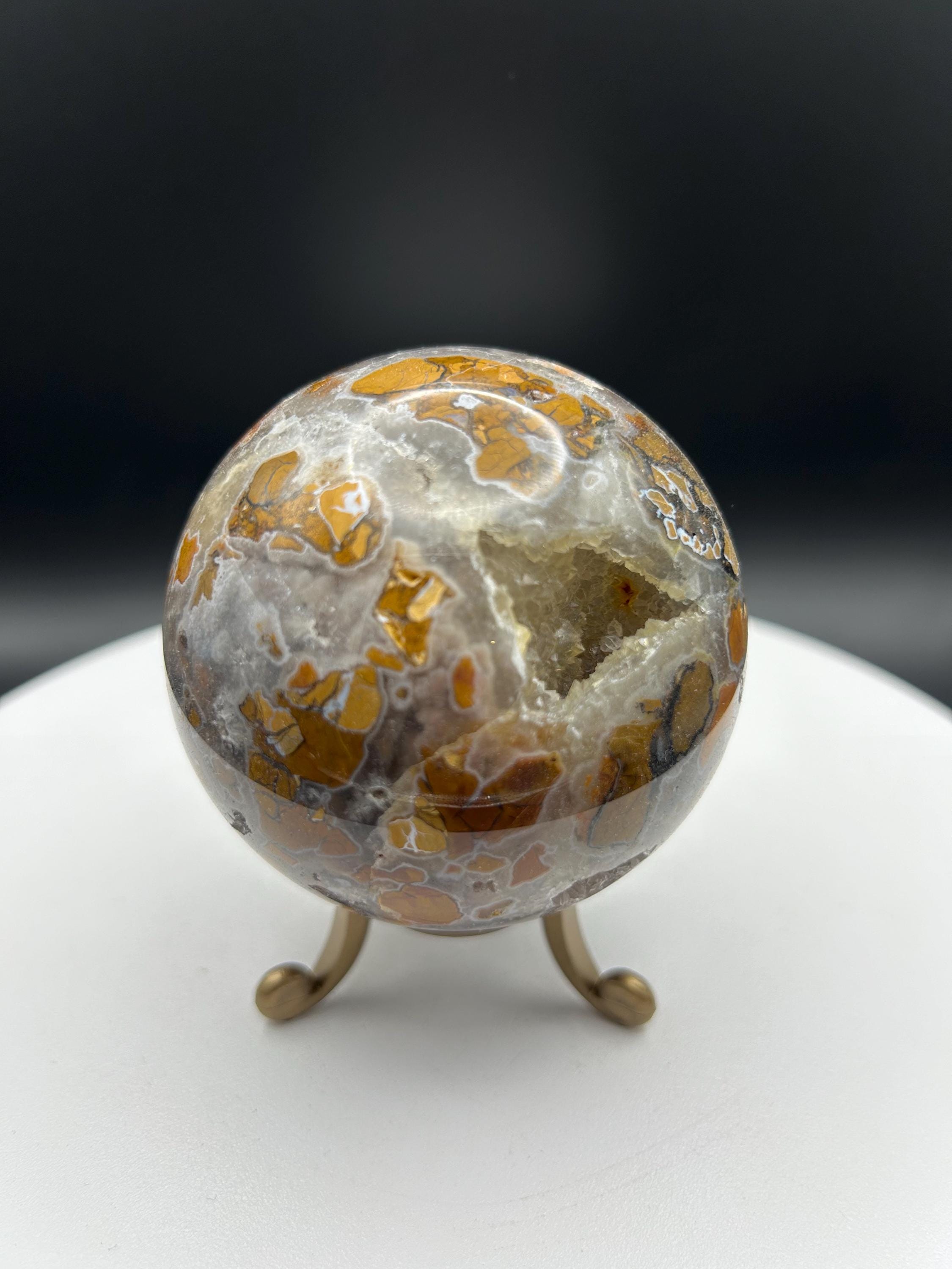 Ibis Jasper Sphere - Etsy