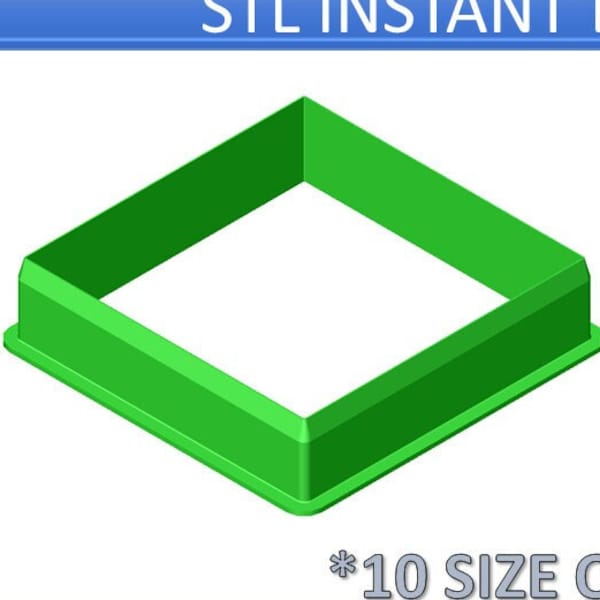 Square Shaped Cutter - STL File