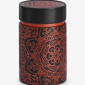 Wiladu Mandala set of 2 tea tins for max. 150g 75 x 117 mm image 2