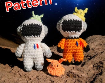 Astronaut Crochet Pattern: Space Amigurumi Toy (PDF Pattern Download)