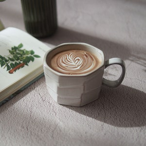 Frank Gehry Cup Handmade Ceramic Cup For Coffee And Tea Mug Gift for Friend Holiday Gift Architectural Cup