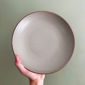 A Plate With An Old Soul -Hand-made Ceramic Plate 9" With Characters, perfect for Salad and pasta. House Warming Gift, Collectible Decor